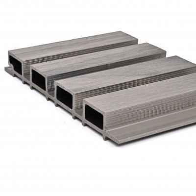 Реечная стеновая панель Состаренное дерево 218*26*3000 SH-WPCSG-43