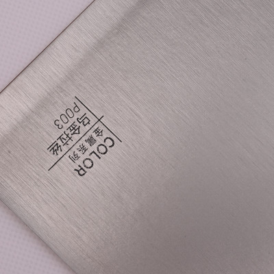 Стеновая панель ECO P003 Титановый металл - 2800*1220*5 мм