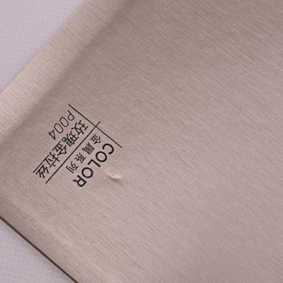 Стеновая панель ECO P004 металл Светлая бронза - 2800*1220*5 мм