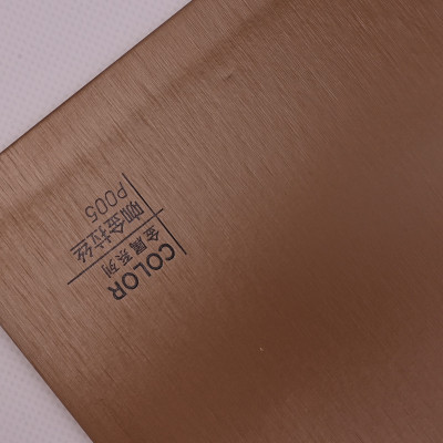 Стеновая панель ECO P005 Медный металл - 2800*1220*5 мм