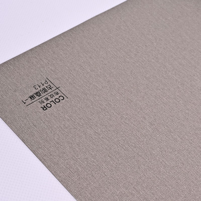 Стеновая панель ECO P113 текстиль Агатовый серый - 2800*1220*5 мм