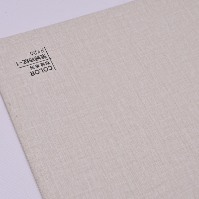 Стеновая панель ECO P126 текстиль Светло-серый - 2800*1220*5 мм