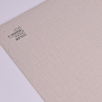 Стеновая панель ECO P127 текстиль Светло-серый - 2800*1220*5 мм