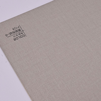 Стеновая панель ECO P128 текстиль Серый дым - 2800*1220*5 мм