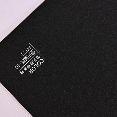 Стеновая панель ECO P033 мерцающий Чёрный - 2800*1220*5 мм