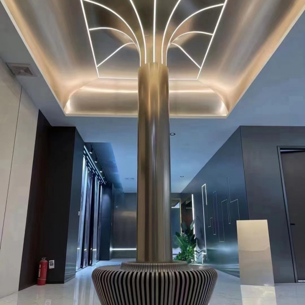 Стеновая панель PREMIUM JS23013 под металл — 280*122*5 мм