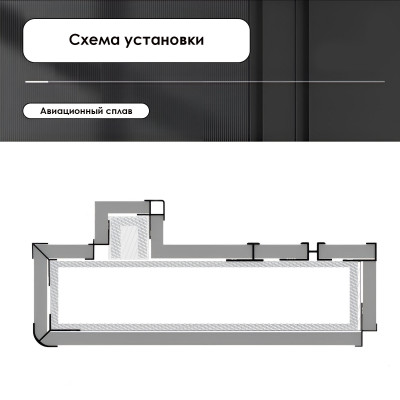 Профиль торцевой алюминиевый для панелей 5 мм латунь 4785-88
