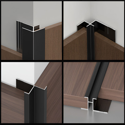 Профиль алюминиевый для стеновых панелей 7 мм белый 5170-88