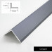 Профиль наличник угловой внешний алюминиевый для панелей 8 мм серый 14590-88