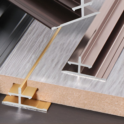 Профиль соединительный алюминиевый для скрытого монтажа панелей 8 мм черный 6153-88